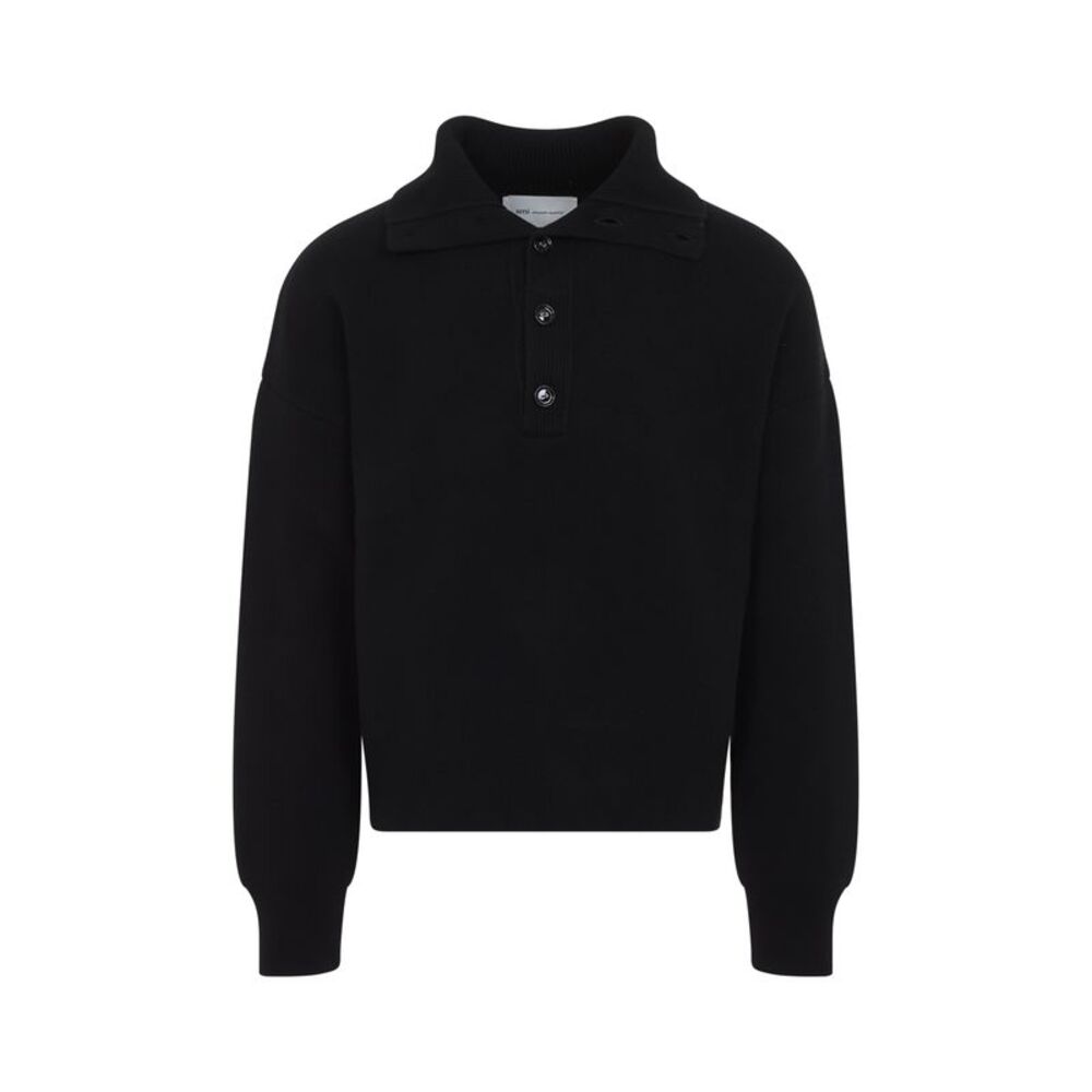 Ami Paris High Collar Sweater Men